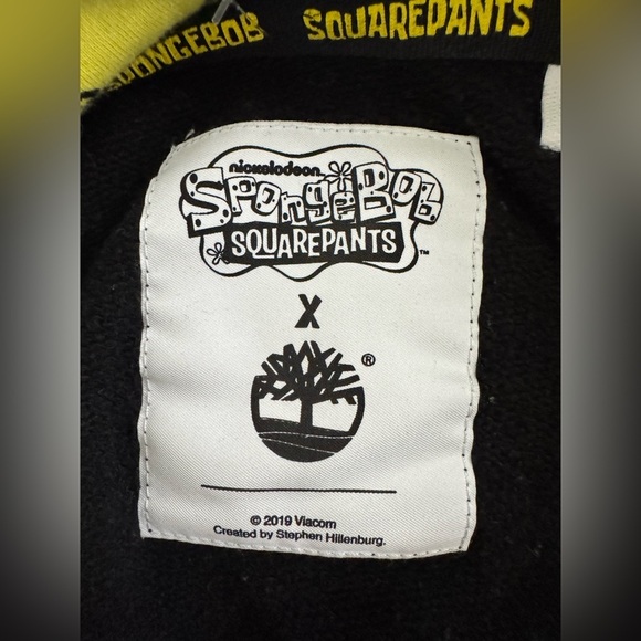 Men’s Timberland SpongeBob SquarePants Collab 90’s Babies 20th Anniversary Top - Picture 11 of 13